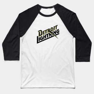 Vintage Detroit Lightning Hockey Baseball T-Shirt